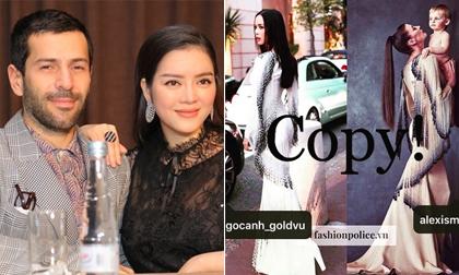 NTK người Pháp từng bán đồ cho Lý Nhã Kỳ, Phạm Băng Băng tố Vũ Ngọc Anh mặc váy nhái