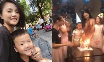 Thu Quỳnh và Chí Nhân tái hợp trong ngày sinh nhật con trai nhưng tránh chụp ảnh chung?