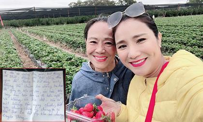 MC Cát Tường xúc động khoe thư tay do mẹ viết, cặn kẽ dặn dò con giữa tâm bão