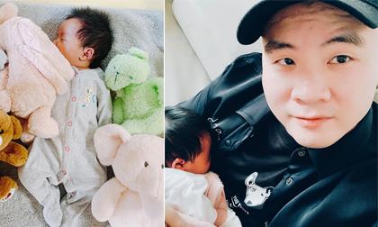NTK Đỗ Mạnh Cường làm đầy tháng cho con gái nuôi và bật mí bé giống Hoa hậu Hà Kiều Anh