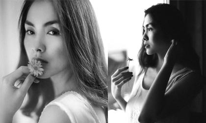 Chỉ chụp ảnh đen trắng, Hà Tăng vẫn 'đốn tim' fan với nét đẹp băng thanh ngọc khiết