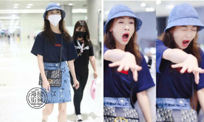 Trẻ trung với style năng động nhưng biểu cảm gương mặt của “Ngụy Anh Lạc” Ngô Cẩn Ngôn mới là điều đáng nói 