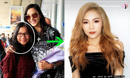 Em gái Hoàng Thùy: Từ cô nàng đeo kính cận kém nổi bật,  đã có màn 'lột xác' ngoạn mục