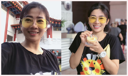 Đang đấu tranh với ung thư, Mai Phương vẫn rạng rỡ cùng con gái du lịch Malaysia và Singapore