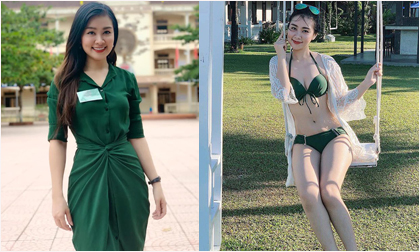 Nhan sắc xinh đẹp và nóng bỏng của nữ giám thị hot nhất ngày thi đầu tiên