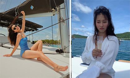 'Gập bụng muốn xỉu' mới có body đẹp để khoe dáng với bikini, nhưng Khả Ngân vẫn bị bạn 'dìm hàng'