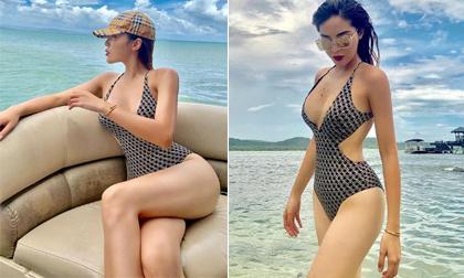 Hoa hậu Kỳ Duyên khoe body đẹp sau khi bị chê 'cô bé đô con'