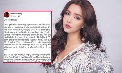 Bích Phương lên tiếng sau khi fan 'làm loạn' vì poster in hình thần tượng nhỏ hơn Noo Phước Thịnh, Mỹ Tâm