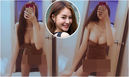 Diện nội y sexy uốn éo trước gương, dân mạng tá hỏa tưởng Linh Chi lộ 'đồ nhạy cảm'