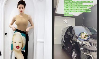 Ca sĩ Hồ Ngọc Hà tậu xế hộp mới có thể chở 'cả đại đội' đi chơi cùng