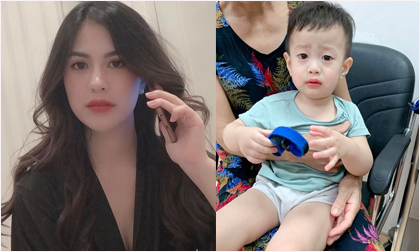 Vợ cũ Lê Việt Anh bất lực khi con trai liên tiếp ốm, không ăn được gì, gầy hóp mặt