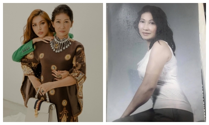 Minh Tú hiếm hoi khoe ảnh thời trẻ của mẹ, fan tấm tắc khen mĩ nhân là đây chứ đâu