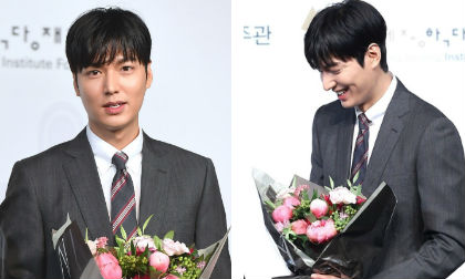 “Mỹ nam” Lee Min Ho cực lịch lãm trong buổi nhận chức đại sứ 