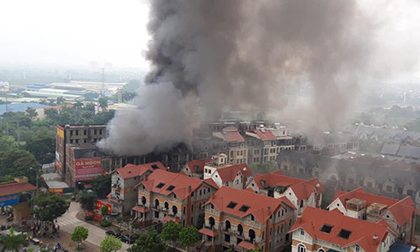 Thông tin mới vụ cháy 4 căn nhà trong khu biệt thự liền kề Thiên Đường Bảo Sơn 