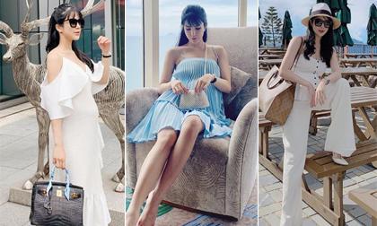 Học hỏi bí kíp lựa đồ bầu xinh ơi là xinh của Diệp Lâm Anh