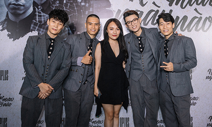 Nhật Thủy Idol sexy hút mắt khi tới chúc mừng nhóm bạn thân Oplus ra album mới