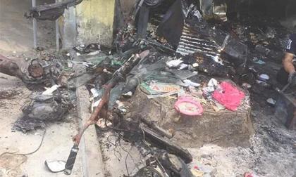 Mẹ đơn thân kể lại phút giây bị kẻ bịt mặt ném bom xăng đốt cửa hàng quần áo