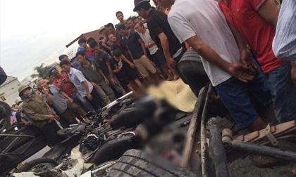 Ảnh: Hiện trường đầy ám ảnh vụ tai nạn khiến ít nhất 6 người tử vong tại Hải Dương