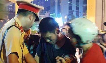 Đại úy CSGT Hà Nội nhập viện cấp cứu vì bị người vi phạm tấn công