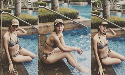 Cuối hè, ca sĩ Phương Linh tung loạt ảnh diện bikini khoe dáng nóng bỏng