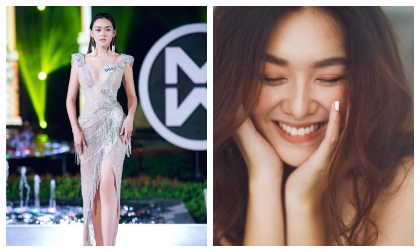 Nhan sắc nàng Á hậu 2 Miss World Việt Nam 2019 có phần lấn át cả hoa hậu
