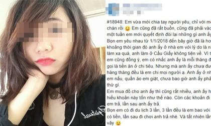 Yêu mù quáng, cô gái 'bao trọn' bạn trai khi hẹn hò, đến khi chia tay đòi quà thì nhận được thái độ phũ phàng