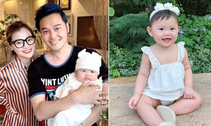 Cháu gái Quang Vinh xinh như búp bê 