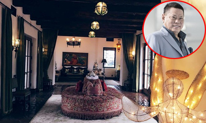 'Đột nhập' biệt thự xa hoa 33 triệu đô ở Mỹ của tỷ phú Hoàng Kiều