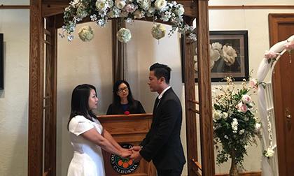 Kỉ niệm ba năm ngày cưới, bà xã Hoàng Anh nói lời ngọt ngào dành cho chồng