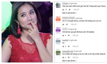 Làm bà mai duyên dáng bao năm, lần đầu Cát Tường bị chê vô duyên, phản ứng thái quá trên sóng truyền hình