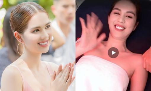 Xinh đẹp nức tiếng là thế nhưng Ngọc Trinh vẫn vô tình lộ ra khuyết điểm này khi mải cười