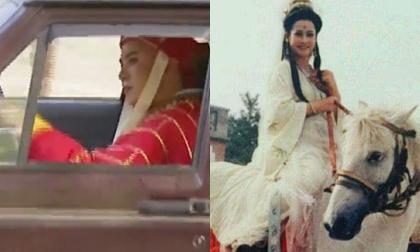 Chùm ảnh hậu trường cực quý hiếm của Tây Du Ký 1986: 'Sư phụ' ngồi ô tô, Quan Âm Bồ Tát cưỡi ngựa vẫn mang thần thái sang trọng bất phàm