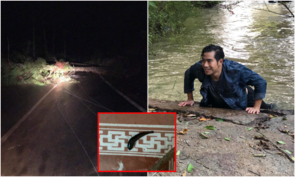 Khổ như Thanh Bình quay phim ở Đà Lạt mùa mưa, hết té suối, vắt cắn đến cây đổ ngang đường