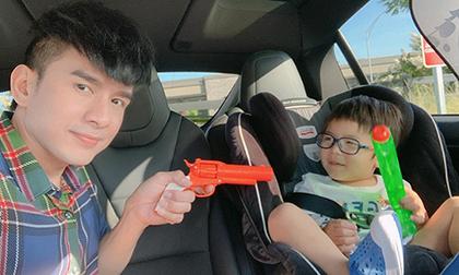 Đan Trường thích thú kể chuyện con trai hai tuổi khôn ngoan và biết nịnh mẹ khiến ai cũng xuýt xoa