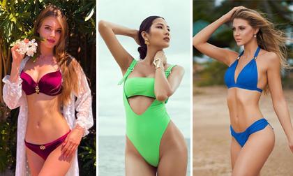 Hoàng Thùy và dàn mỹ nhân thi Miss Universe 2019 diện bikini: Ai bốc lửa hơn?