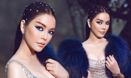 Chán làm công chúa, Lý Nhã Kỳ gợi cảm với mắt xanh sắc sảo trong ngày thứ hai dự tiệc sinh nhật tỉ phú Ấn Độ