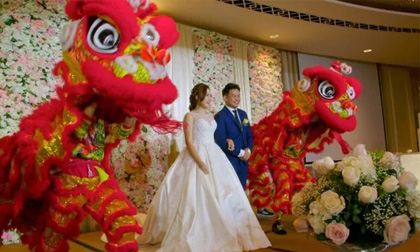 Đám cưới xa hoa của con nhà giàu châu Á: Nhẫn cưới 2,8 tỷ đồng, bữa tối 1,1 tỷ đồng