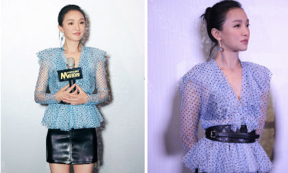 Châu Tấn diện mốt xuyên thấu nội y sau tin đồn ngoại tình trong quá khứ, kết hôn đồng giới