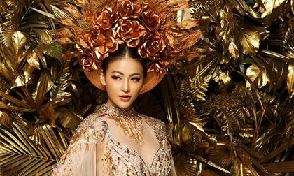 Cận cảnh bộ quốc phục huyền thoại giúp Hoa hậu Phương Khánh làm nên kỳ tích cho nhan sắc Việt