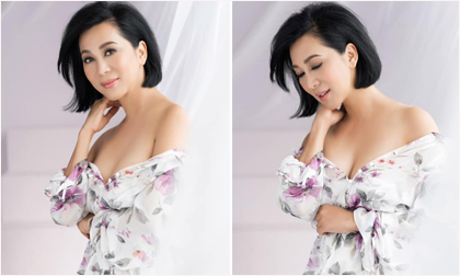 54 tuổi, MC Kỳ Duyên vẫn táo bạo diện đồ gợi cảm khoe thềm ngực đầy như gái đôi mươi