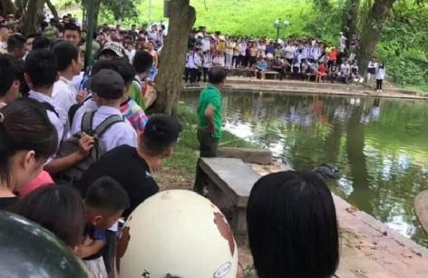 Vụ phát hiện thi thể cô gái tử vong dưới ao rối Đền Phù Đổng: Không có dấu hiệu án mạng