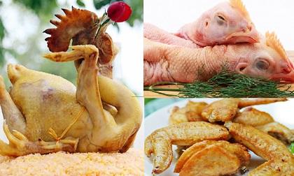 Cánh gà, chân gà, cổ gà... phần nào của gà có thể và không thể ăn?