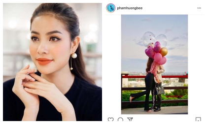 Phạm Hương lần đầu khoe bạn trai, công khai tỏ tình ngọt như mía lùi