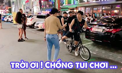Trấn Thành chơi lớn khi thể hiện 'vũ điệu gãy tay' của Sơn Tùng cực máu trong vũ trường Hàn Quốc