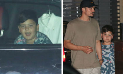 Lâu lắm mới lộ diện, 'Hoàng tử bé' Flynn Bloom gây sốt vì lớn phổng, điển trai hơn cả bố 