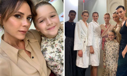 Cho con gái Harper gặp gỡ dàn chân dài gầy tong teo, Victoria bị dân mạng 'ném đá' thậm tệ 