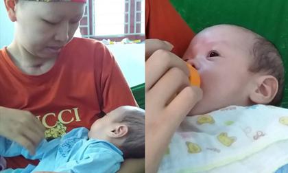 Bé Bình An và người mẹ ung thư ra sao sau 2 tháng xuất viện về quê?