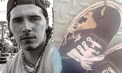 Là con nhà giàu nhưng cậu cả nhà Becks lại bị chê bô nhếch, đi giày rách rưới