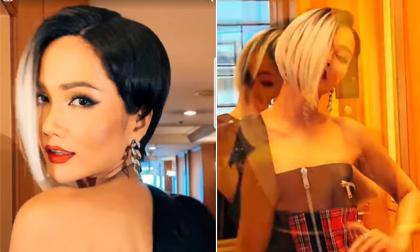 Hết tóc dài thướt tha, H'Hen Niê lại 'chơi lớn' khi đổi kiểu cực 'chanh sả'