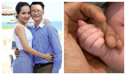 Hoàng Bách chào đón con trai thứ ba nặng hơn 3kg